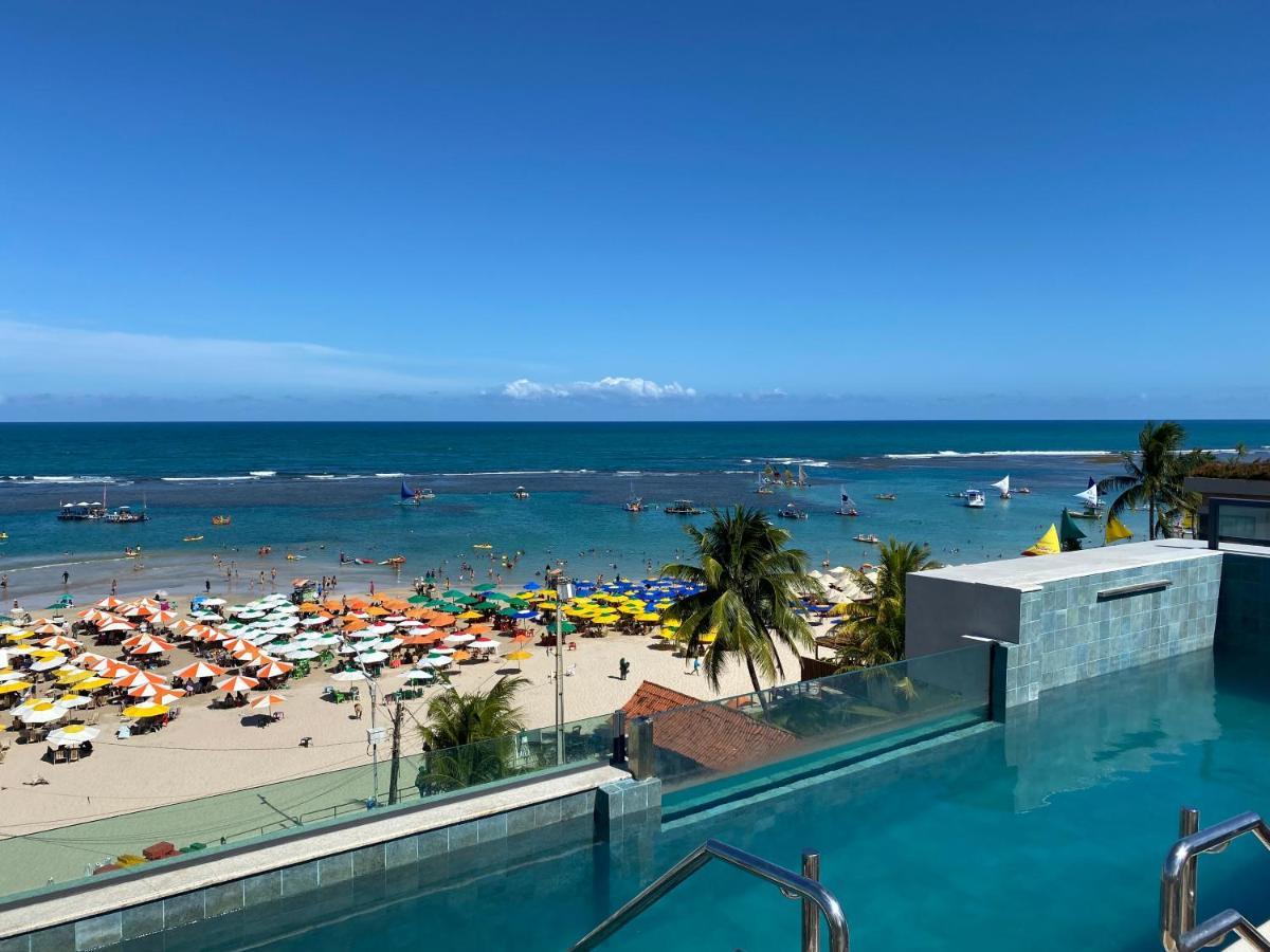 Flat Beira Mar Com Varanda Em Порту-ді-Галіняс Екстер'єр фото