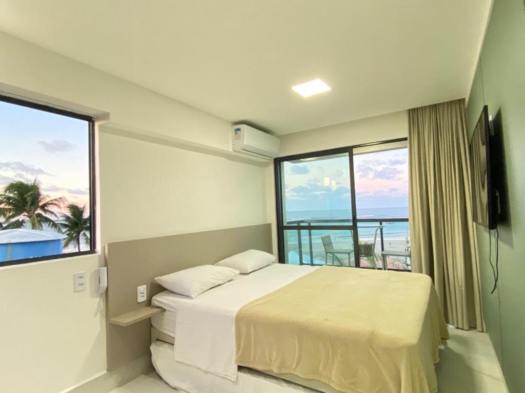 Flat Beira Mar Com Varanda Em Порту-ді-Галіняс Екстер'єр фото